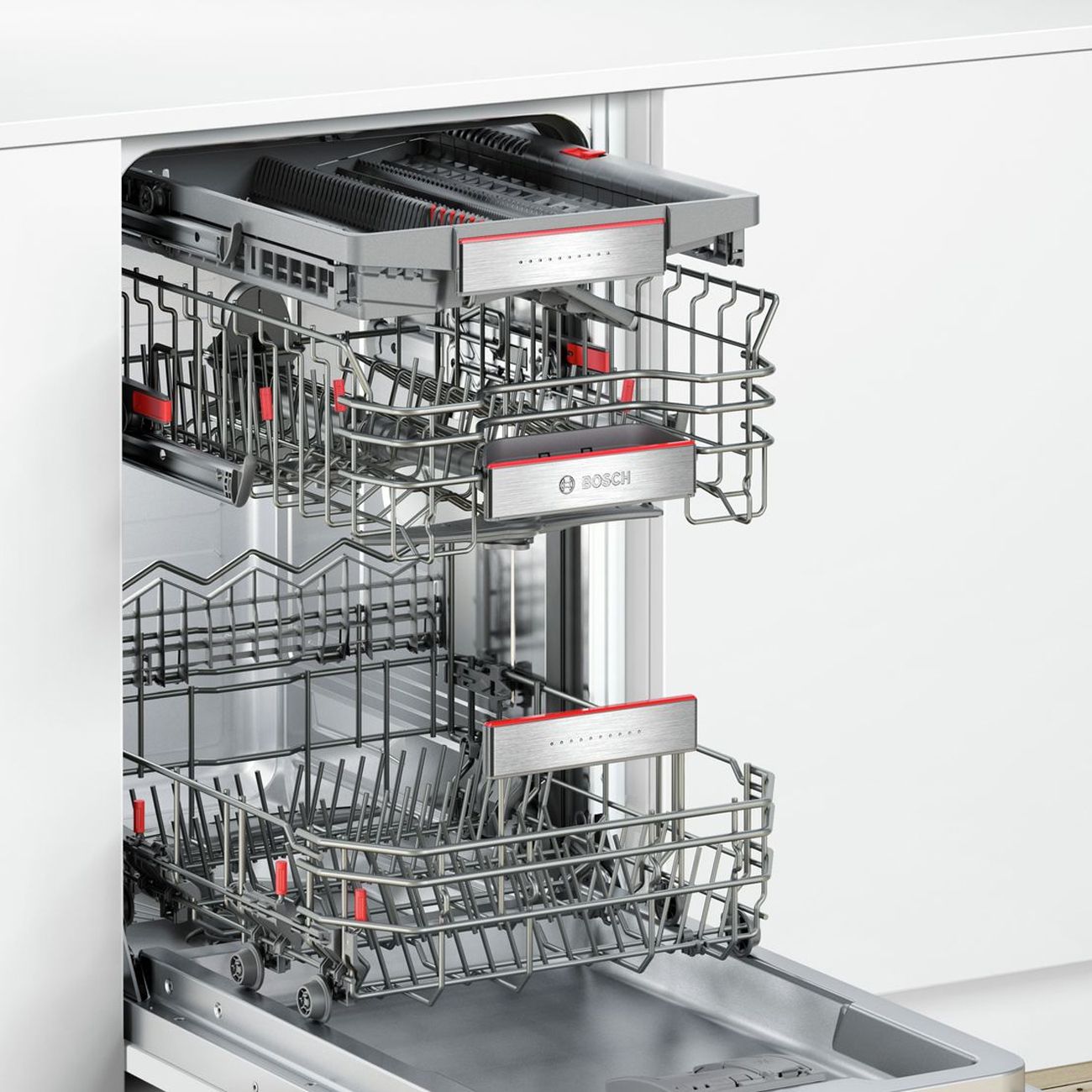 Bosch Serie 6 Spv66tx00g 45cm Fully Integrated Dishwasher Sinks