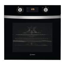 Indesit Aria IFW 4844 H BL UK Electric Single Built-in Oven with Steam Clean Function