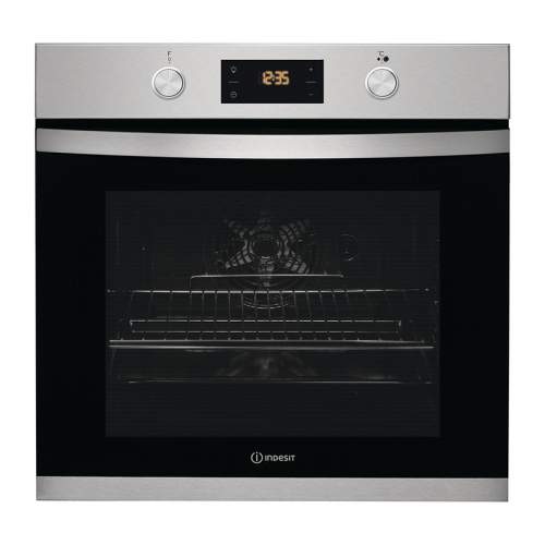 Indesit Aria KFW 3841 JH IX UK Electric Single Built-in Oven