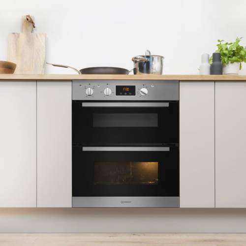 Indesit Aria IDU 6340 IX Stainless Steel Electric Built-under Oven