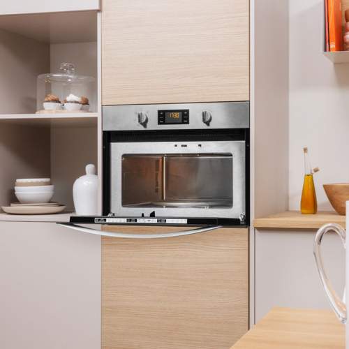 Indesit Aria MWI 3443 IX 900W Built-in Microwave with Grill