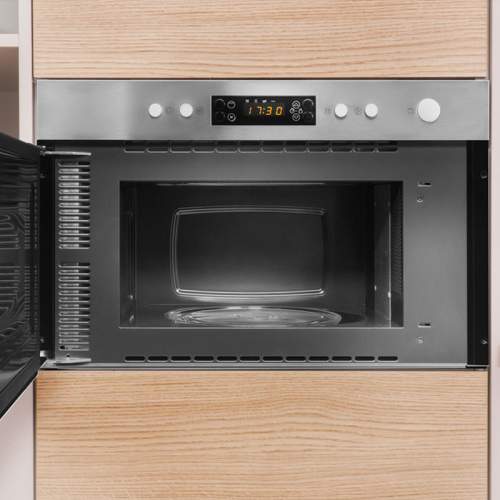 Indesit Aria MWI 5213 IX 750W Built-in Microwave with Grill