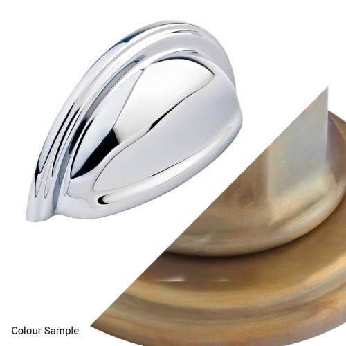 Perrin & Rowe 6055 Traditional Shell Drawer Pull Handle