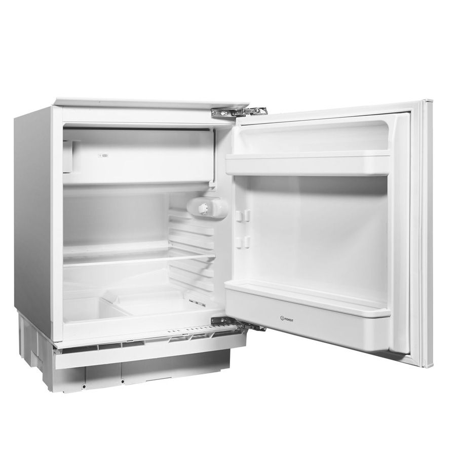 Indesit IFA1 Built Under Larder Fridge with Ice Box Sinks Taps