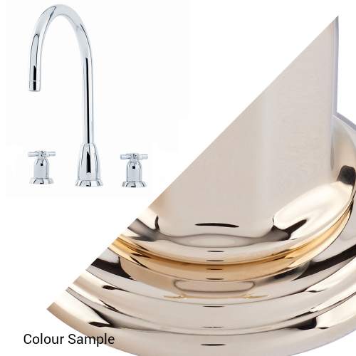 Perrin & Rowe CALLISTO 4885 3 Hole Kitchen Tap