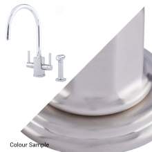 Perrin & Rowe RUBIQ 4308 'C' Spout Tap w Rinse