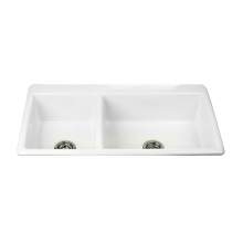 Thomas Denby Bistro 1.75 Bowl Ceramic Inset Sink