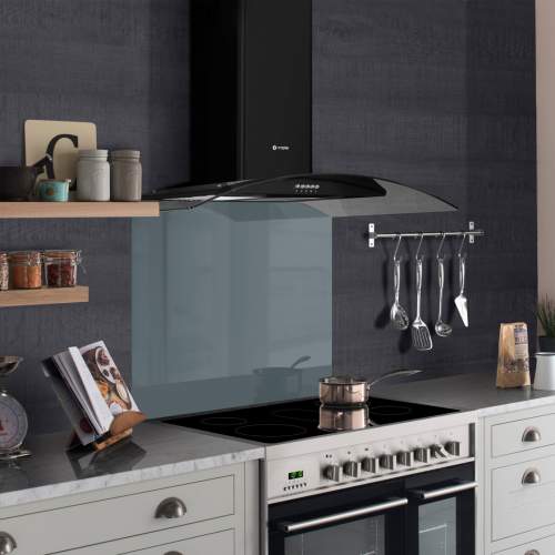 Caple 90cm Glass Full-Height Curved Splashback