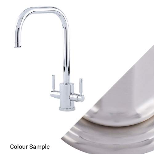 Perrin and Rowe ORBIQ 4214 U Spout Dual Lever Kitchen Tap