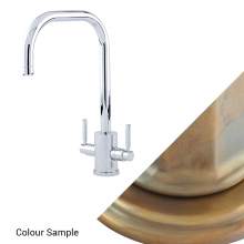 Perrin and Rowe ORBIQ 4214 U Spout Dual Lever Kitchen Tap