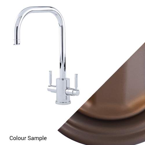 Perrin and Rowe ORBIQ 4214 U Spout Dual Lever Kitchen Tap