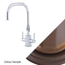 Perrin and Rowe ORBIQ 4214 U Spout Dual Lever Kitchen Tap