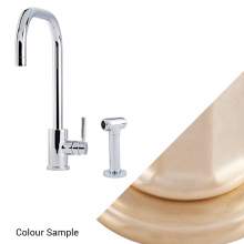 Perrin and Rowe Juliet 4014 Sink Mixer with U-Spout and Rinse