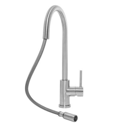 Caple Aspen Stainless Steel Spray Pull-Out Kitchen Tap