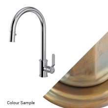 Perrin and Rowe Armstrong 4544HS Single Lever Tap with Pull Down Rinse and Smooth Handle