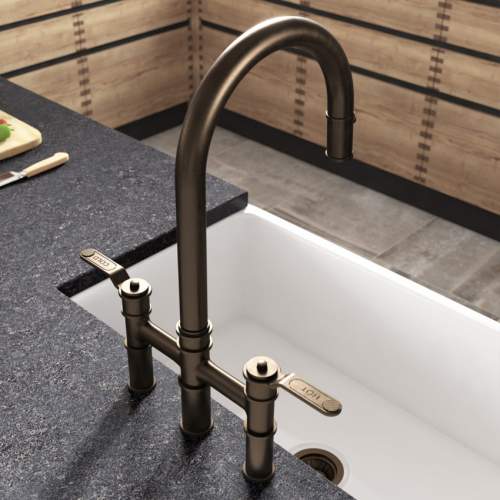 Perrin and Rowe Armstrong 4549HT Bridge Tap with Pull Down Rinse