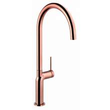 Abode Tubist AT2129 Single Lever Kitchen Tap in Polished Copper