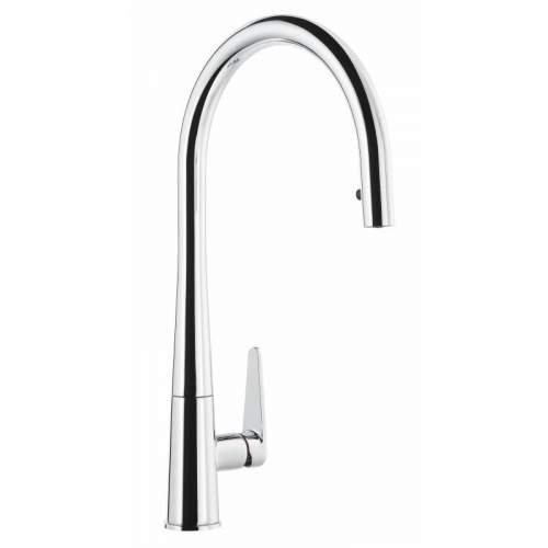 Abode Coniq R AT2119 Single Lever Pull Out Kitchen Tap in Chrome