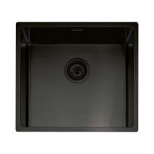 Caple Mode 45 Versatile Single Bowl Sink in Black Steel