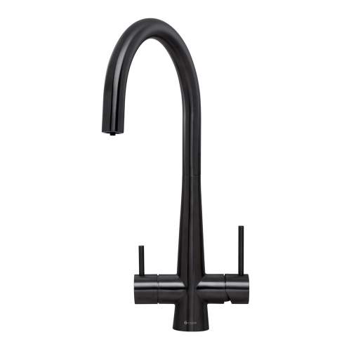 Caple Harlo Puriti Black Steel Water Filter Kitchen Tap