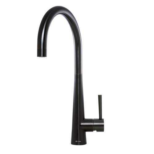 Caple RIDLEY Single Lever Kitchen Tap in Black Steel