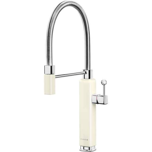 Smeg MDF50CR Single Lever Semi Professional 50's Retro Kitchen Tap