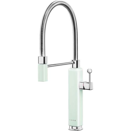 Smeg MDF50CR Single Lever Semi Professional 50's Retro Kitchen Tap