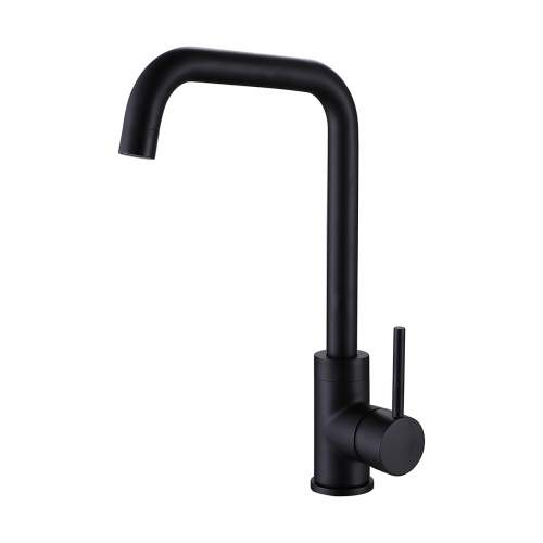 Reginox OBION Single Lever Monobloc Kitchen Mixer Tap in Black