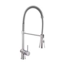 Harbour Acclaim Kitchen Tap with Flexible / Movable Multi-Function Spray -  Brushed Stainless Steel