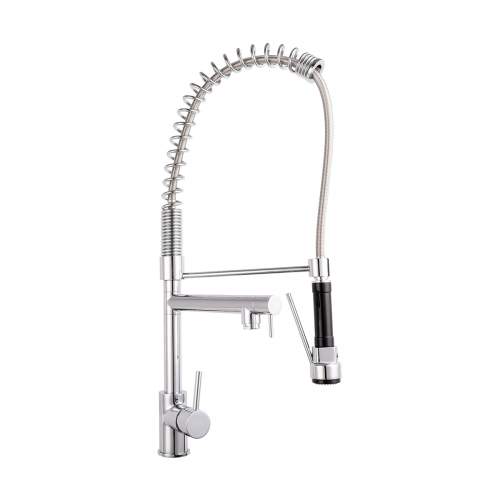 Reginox Ariege Tap with Flexible Spray and Swivel Spout in Chrome