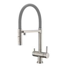 Clearwater Bellatrix Brushed Nickel Professional Filter Tap with Detachable Spout