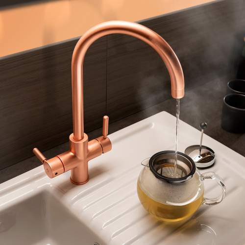 Bluci TreAcqua-C 3 in 1 Hot Tap with Swan Spout