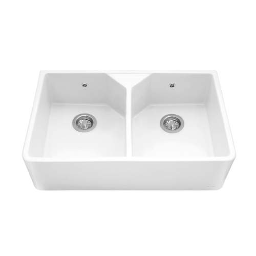 Caple CHEPSTOW2 Double Bowl Ceramic Sink