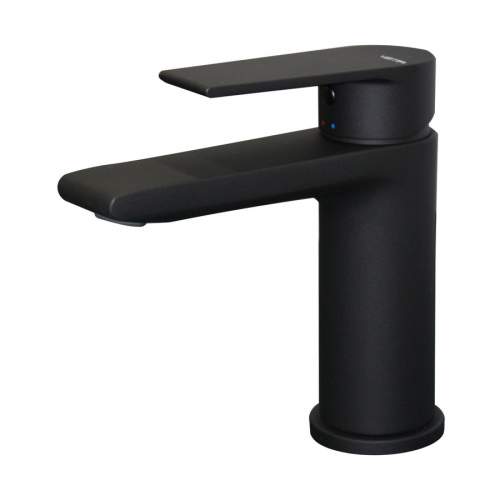 Vema Timea DITS1180 Matt Black Basin Mixer Tap