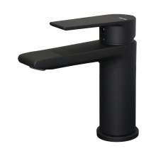Vema Timea DITS1180 Matt Black Basin Mixer Tap