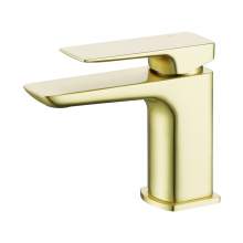 Bathrooms to Love Finissimo Brushed Brass Mono Basin Tap
