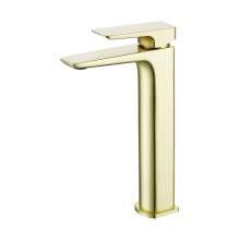 Bathrooms to Love Finissimo Brushed Brass Mono Tall Basin Tap