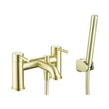 Bathrooms to Love Pesca Brushed Brass Bath Shower Mixer