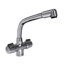 Carron Phoenix Aztec Twin Lever WRAS Approved Kitchen Tap