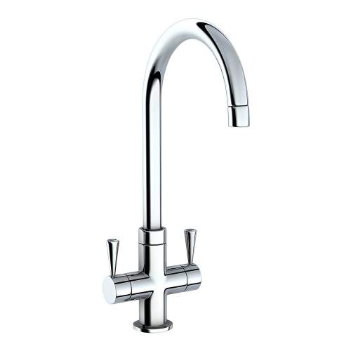 Carron Phoenix Henley Twin Lever WRAS Approved Kitchen Tap