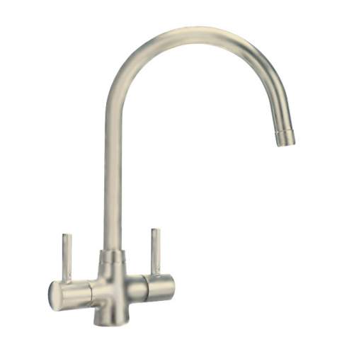 Carron Phoenix Alba Twin Lever WRAS Approved Kitchen Tap