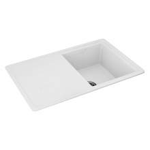 Carron Phoenix Debut 100 Single Bowl Inset Granite Kitchen Sink