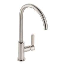 Abode Globe Single Lever Kitchen Tap in Brushed Nickel AT2147