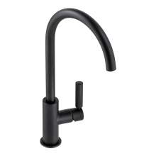 Abode Globe Single Lever Kitchen Tap in Matt Black AT2149