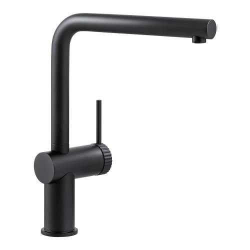 Abode Fraction Single Lever Kitchen Tap in Matt Black AT2155