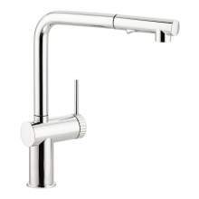 Abode Fraction Single Lever Pull Out Spray Kitchen Tap in Chrome AT2156