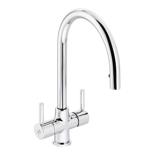 Abode Zest Monobloc Pull Out Hose Kitchen Tap in Chrome AT2164