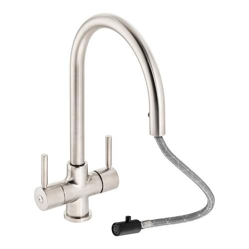 Abode Zest Monobloc Pull Out Hose Kitchen Tap