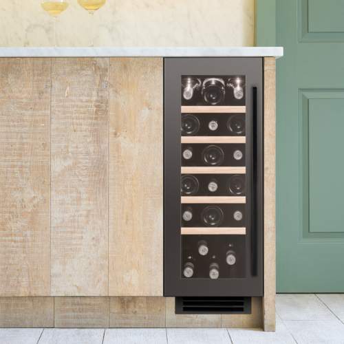 Caple Sense Wi3125GM Gunmetal Undercounter Single Zone Wine Cabinet