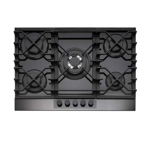 Caple C887G Gas-On-Glass Gunmetal Hob